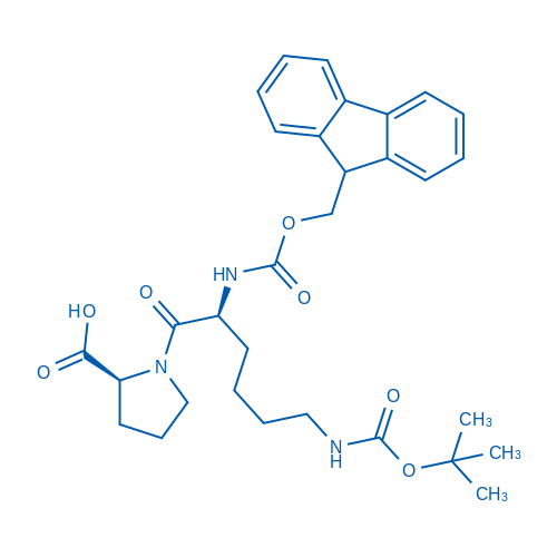 N2-(((9H-芴-9-基)甲氧基)羰基)-N6-(叔丁氧羰基)-L-赖氨酰-L-脯氨酸